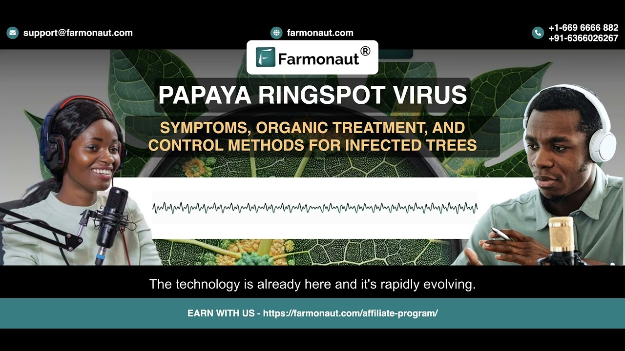 Papaya Ringspot Virus :  Symptoms, Organic Treatment, and Control Methods for Infected Trees