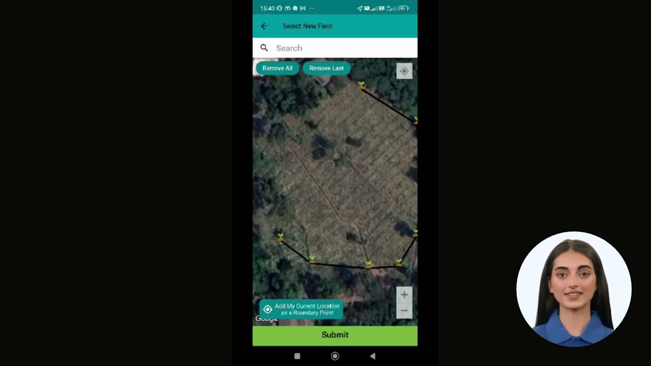 Farmonaut Farm Mapping Tutorial - Mobile App