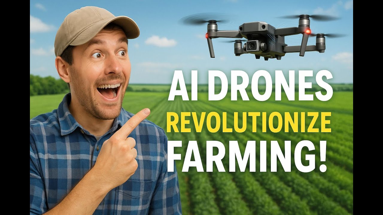 How AI Drones Are Saving Farms & Millions in 2025 🌾 | Game-Changing AgriTech You Must See!